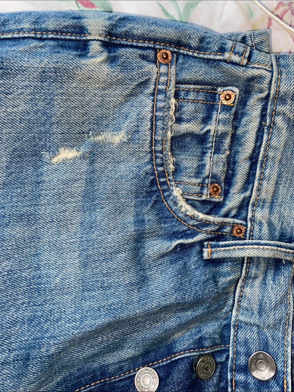 GRLFRND Classic Light Wash Straight Jeans - Picture 3 of 8